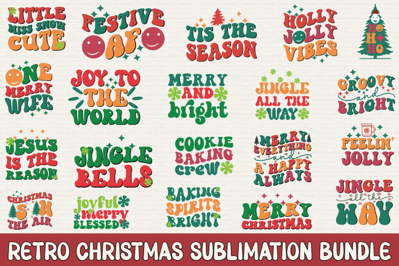 retro-christmas-sublimation-bundle