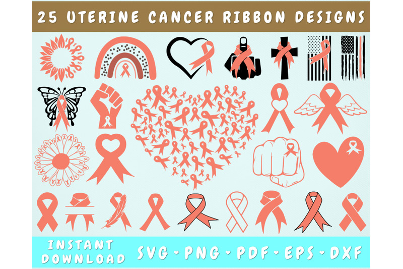 uterine-cancer-ribbon-svg-bundle-25-designs-uterine-cancer-clipart