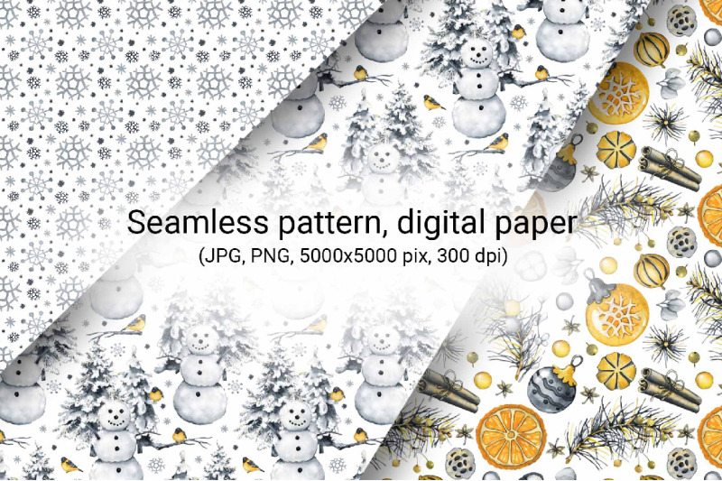christmas-winter-digital-paper-seamless-patterns-children-039-s-wonderla