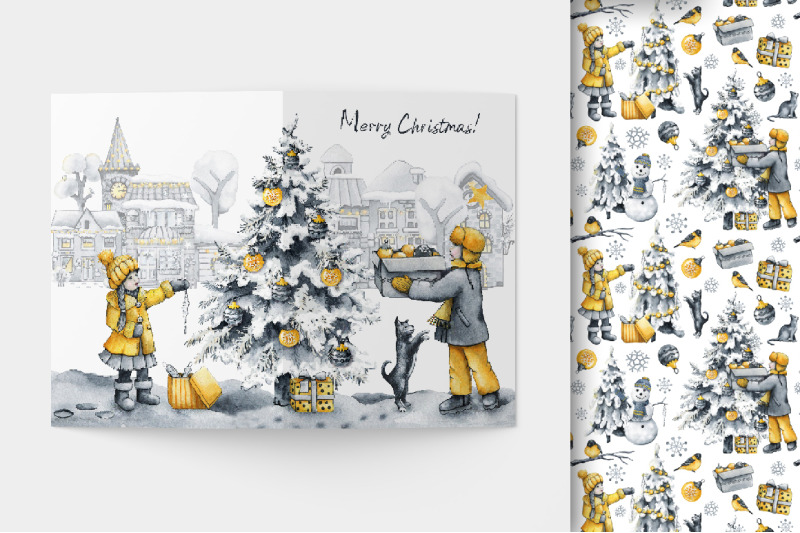christmas-winter-digital-paper-seamless-patterns-children-039-s-wonderla