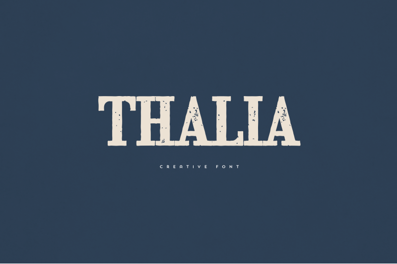 thalia-creative-font