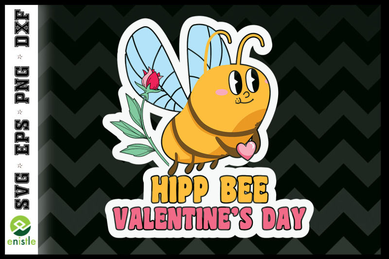 hipp-bee-hippie-bee-valentine