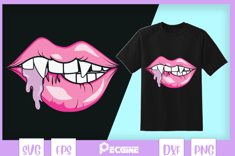 sexy-lips-biting-pastel-valentine