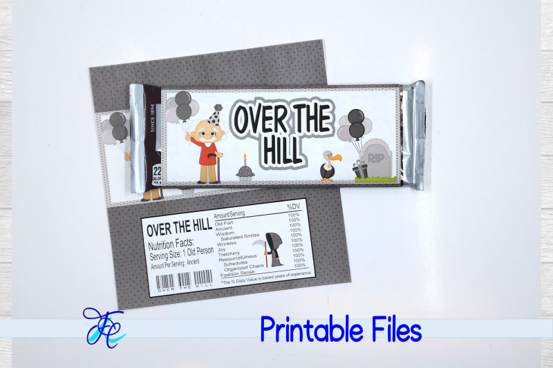 over-the-hill-man-candy-bar-wrapper