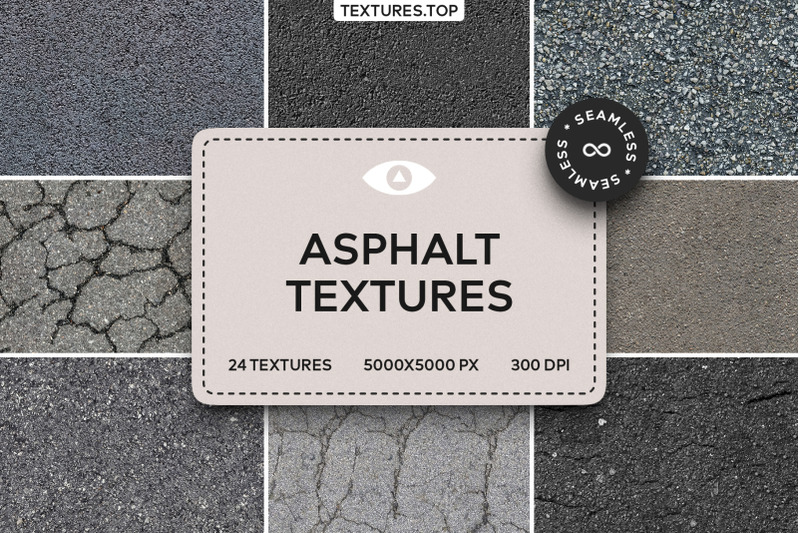 24-seamless-asphalt-texture-pack