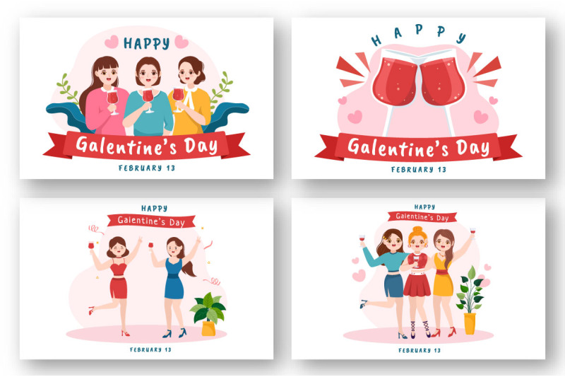 17-happy-galentine-039-s-day-illustration