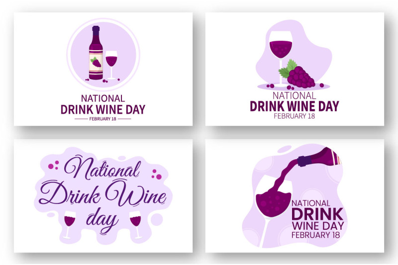 13-national-drink-wine-day-illustration