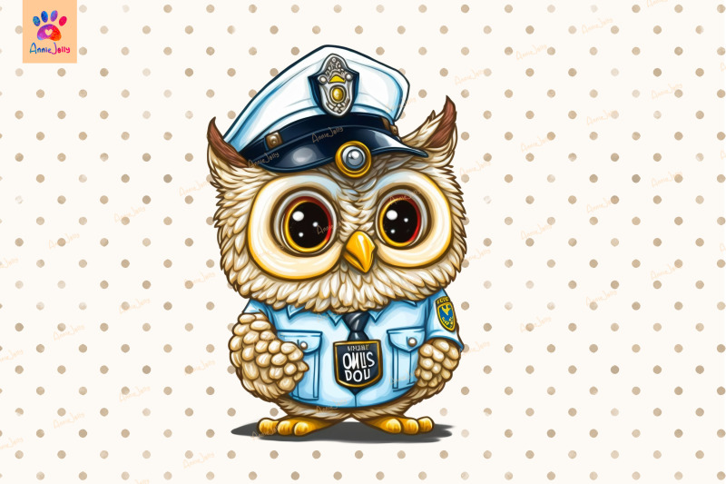 police-owl-cute-animal-lover