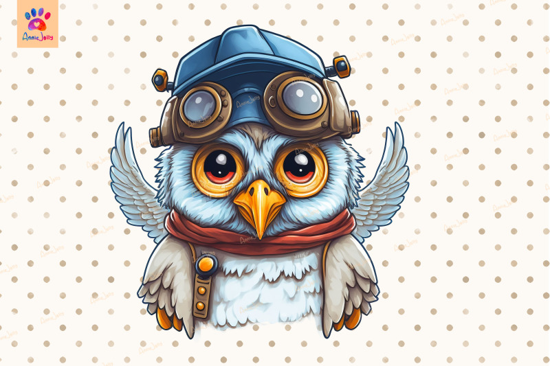 pilot-owl-cute-animal-lover