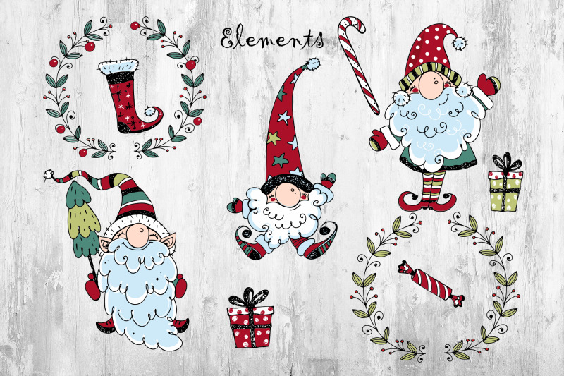 bundle-of-cute-christmas-doodles-svg-png
