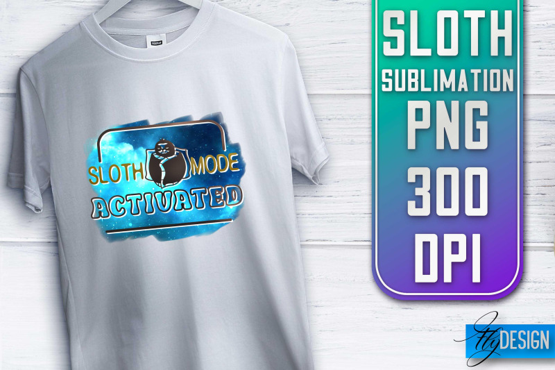 sloth-quotes-sublimation-png-design-lazy-design