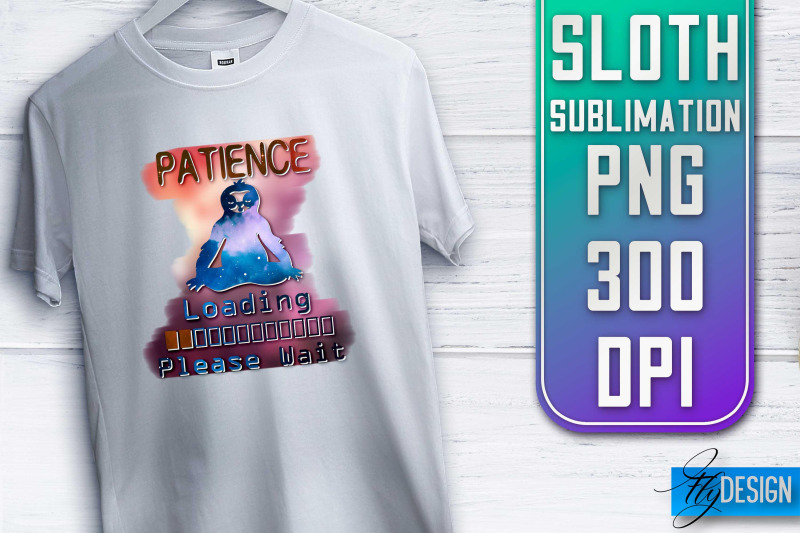 sloth-quotes-sublimation-png-design-lazy-design