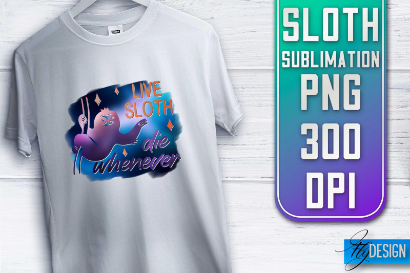 sloth-quotes-sublimation-png-design-lazy-design