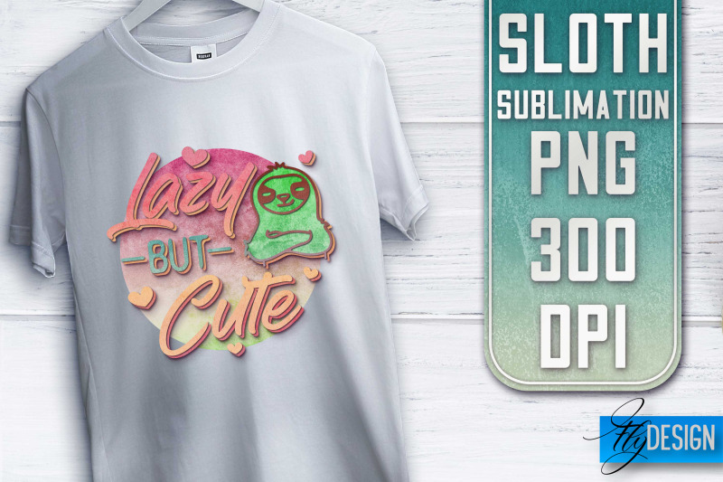 sloth-quotes-sublimation-png-design-lazy-design