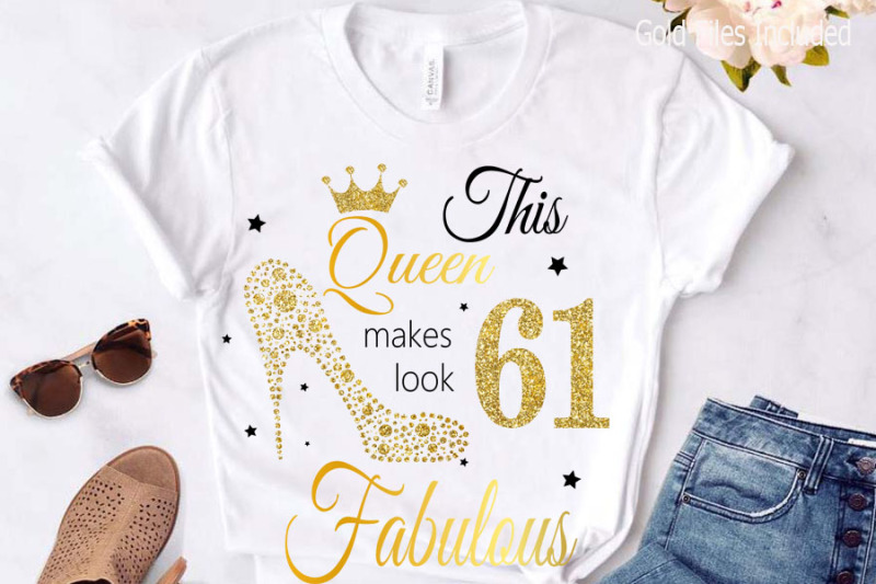 61st-birthday-svg-queen-birthday-61st-svg-gold-glitter-61st-birthday