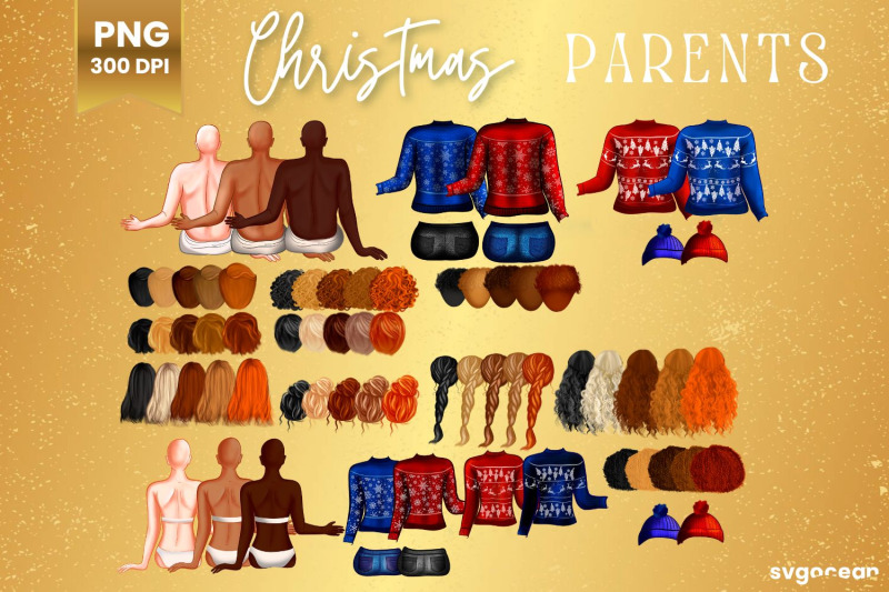 christmas-family-clipart-bundle-parents-nbsp-cozy-winter-sublimation