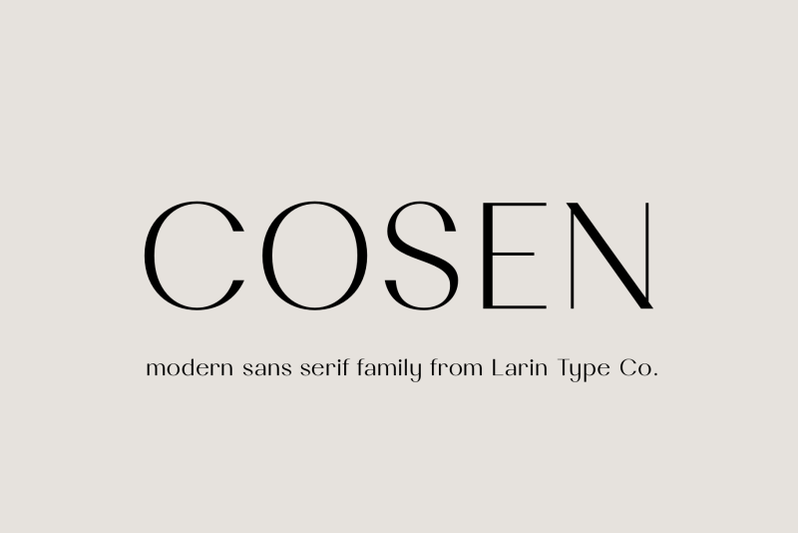 cosen-font-family