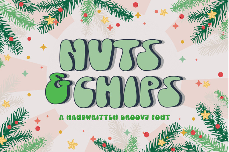 nuts-and-chips-groovy-retro-vintage-font