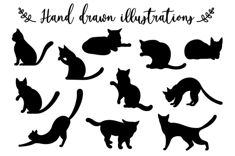 black-cat-silhouettes-svg-pets-clipart