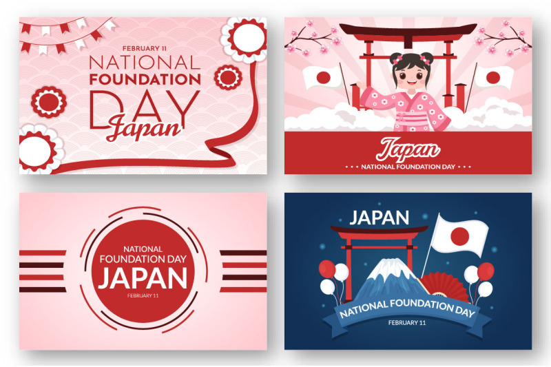 16-japan-national-foundation-day-illustration