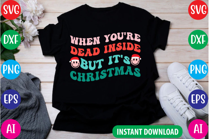 retro-christmas-t-shirt-design