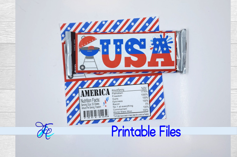 usa-candy-bar-wrapper