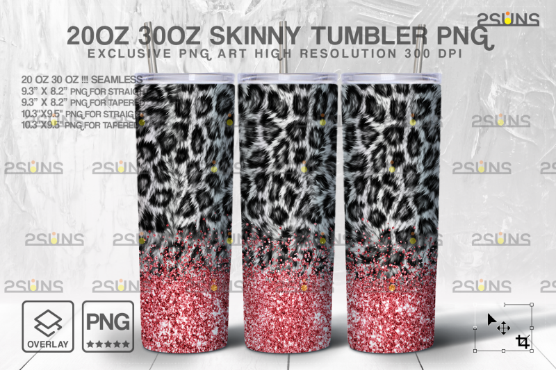 20oz-glitter-pink-leopard-skinny-tumbler-seamless-digital-design