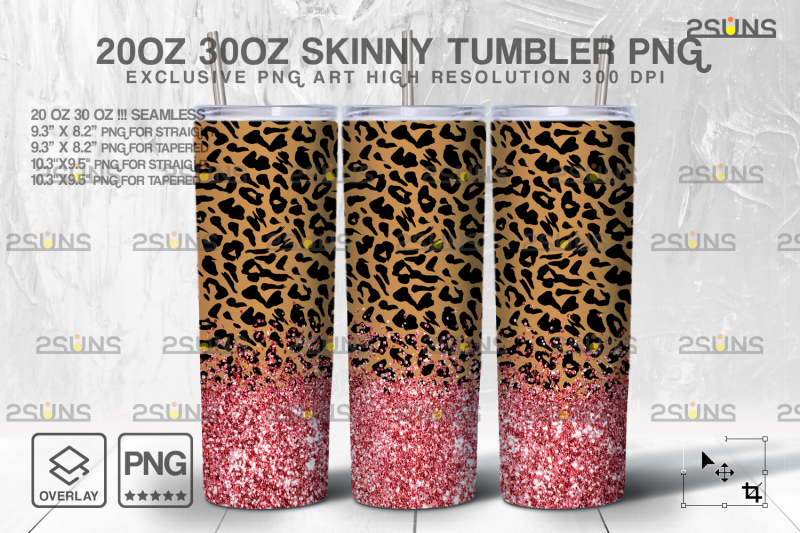 20oz-glitter-pink-leopard-skinny-tumbler-seamless-digital-design