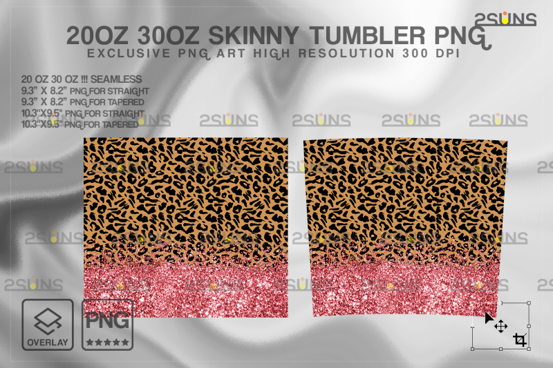 20oz-glitter-pink-leopard-skinny-tumbler-seamless-digital-design