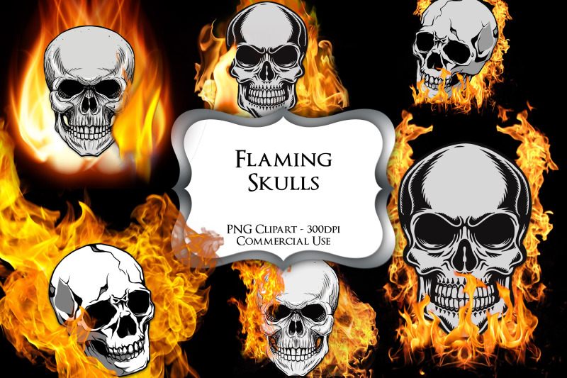 flaming-skulls-png-clipart-graphics