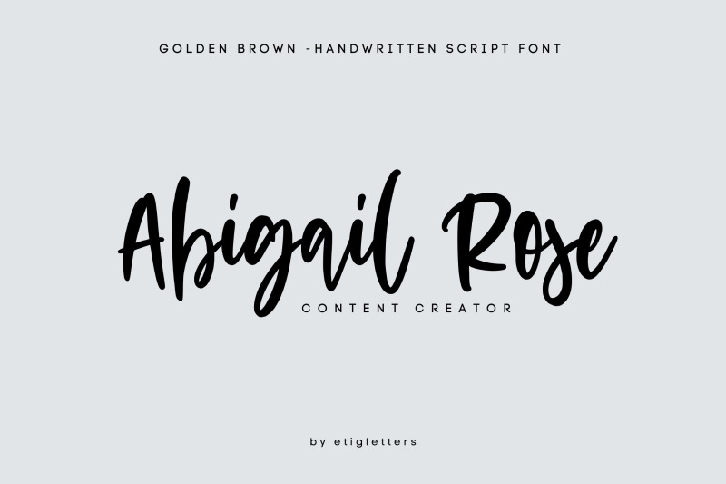 golden-brown-handwritten-script