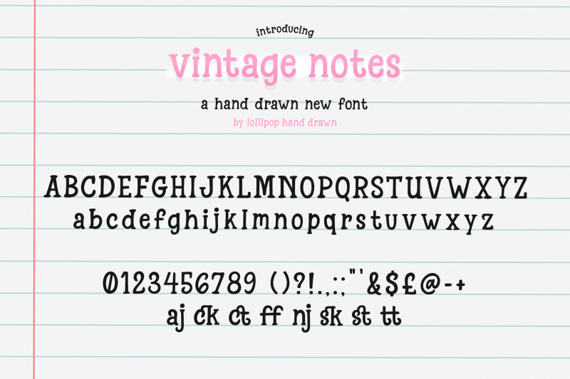 vintage-notes-font-handwriting-fonts-handwritten-fonts