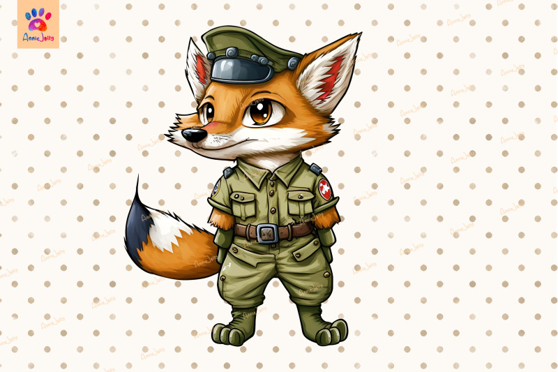 military-fox-cute-animal-lover