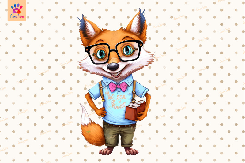 student-fox-cute-animal-lover