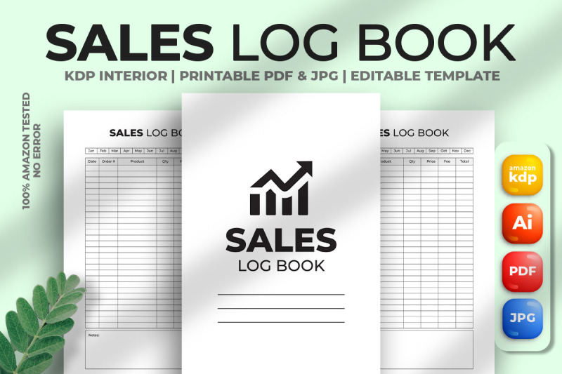 sales-log-book-kdp-interior