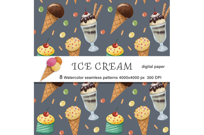 ice-cream-seamless-pattern-set-hand-drawn-sweet-desert-digital-paper