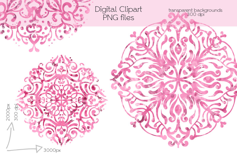 pink-snowflakes-clipart-png-files