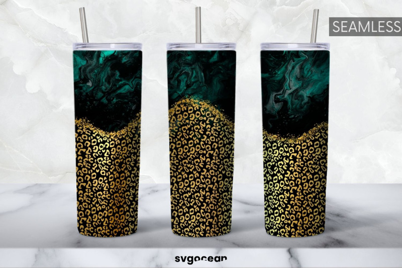 gold-leopard-tumbler-sublimation-glitter-tumbler-20oz