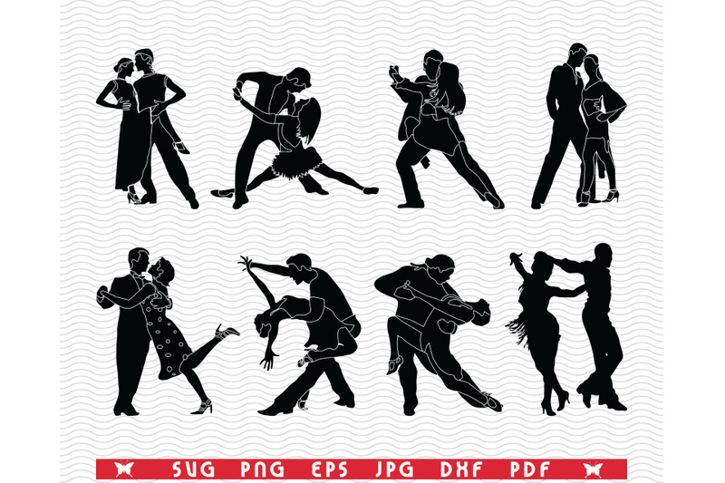 svg-dance-players-black-silhouettes