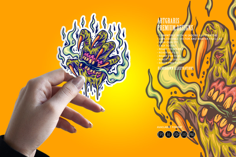 scary-zombie-hand-smoke-weed-svg