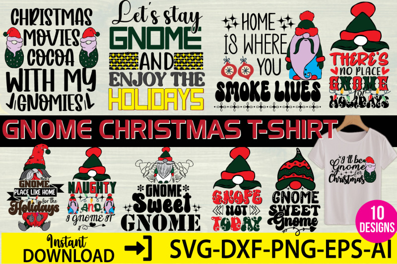 gnomes-christmas-t-shirt-designs
