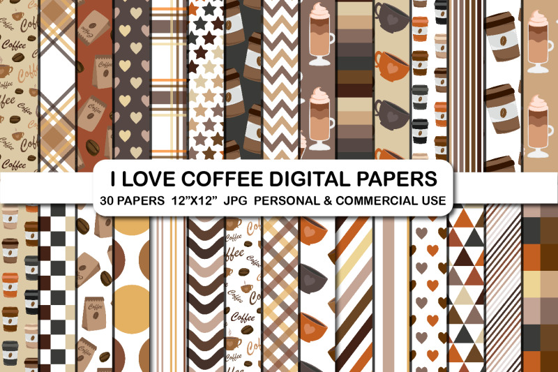 i-love-coffee-digital-background-papers-coffee-backgrounds