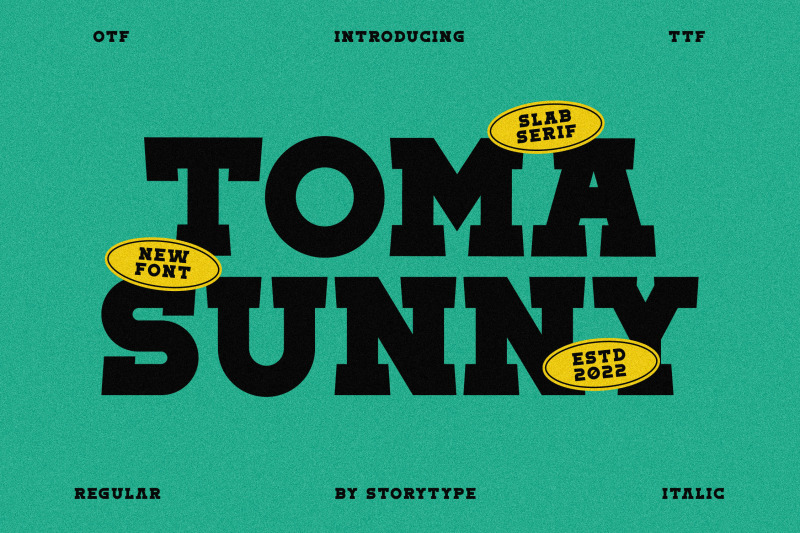 toma-sunny-typeface