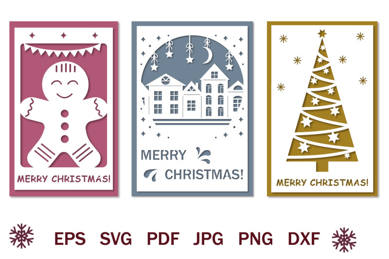 bundle-of-papercut-christmas-cards-svg-holiday-template