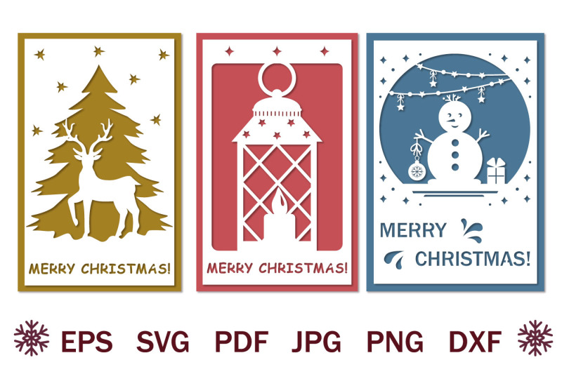 bundle-of-papercut-christmas-cards-svg-holiday-template