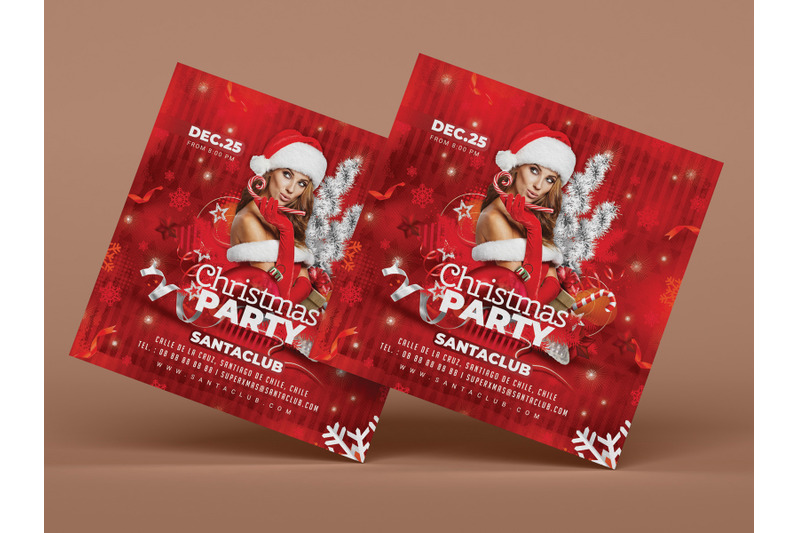 themed-christmas-party-flyer