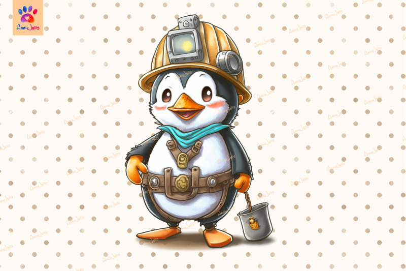 miner-penguin-clipart-animals-lover