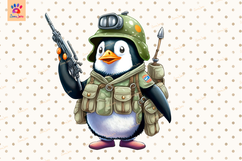 military-penguin-clipart-animals-lover
