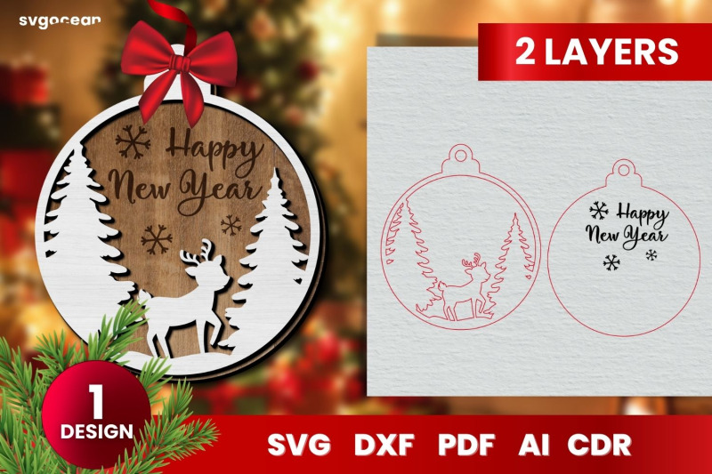 laser-cut-christmas-ornaments-svg-3d-layered-glowforge