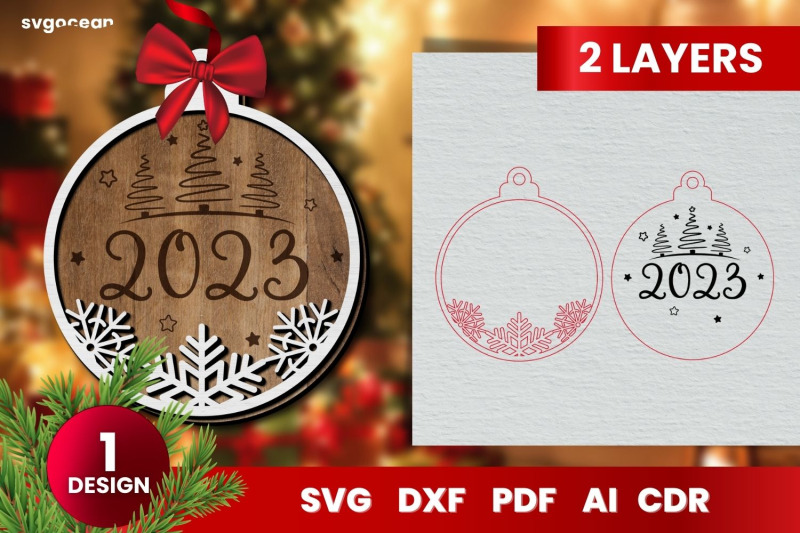 laser-cut-christmas-ornaments-svg-3d-layered-glowforge